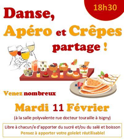 Crepes partage